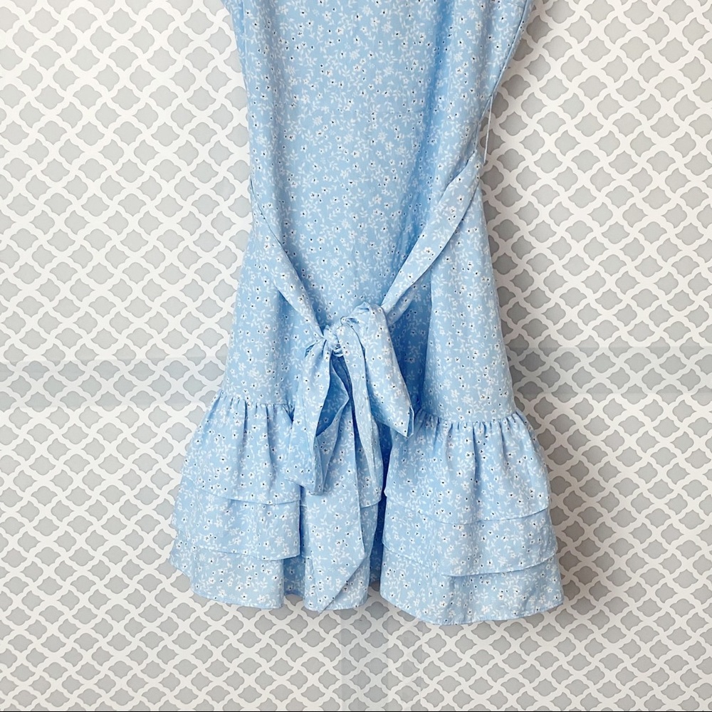 NWT Likely Floral Charlotte Ruffle Trim Mini Dress - Picture 7 of 11